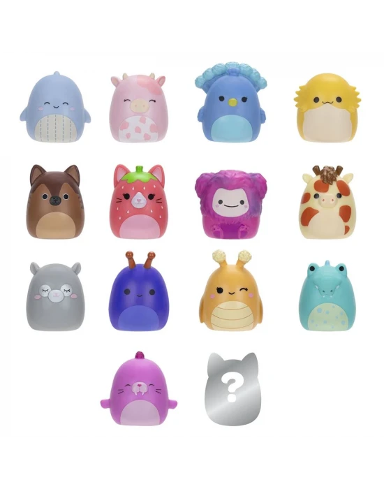Squish-a-longs 14 Figür + Yüzük Set Seri 2 AL0066