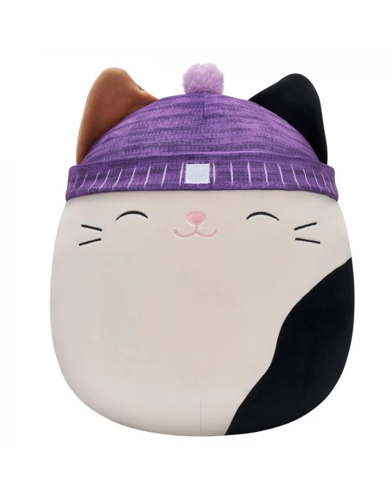 Squishmallow Mor Bereli Kedi Cam 40 cm