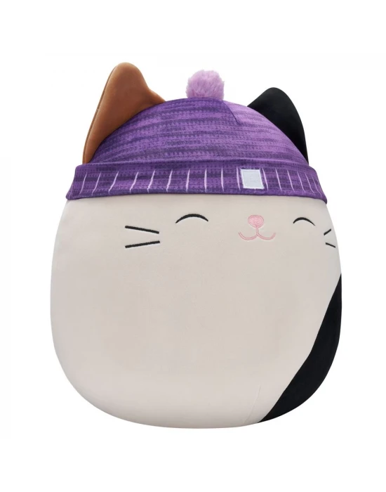 Squishmallow Mor Bereli Kedi Cam 40 cm