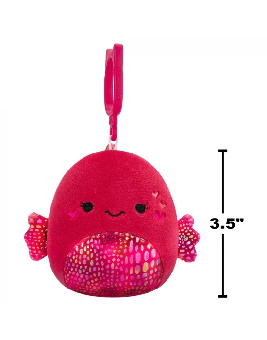 Squishmallows Beta Balığı Barella 10 cm Klipsli CP00374