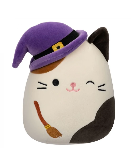 Squishmallows Halloween 2. Seri - Mor Şapkalı Kedi Cam 20 cm