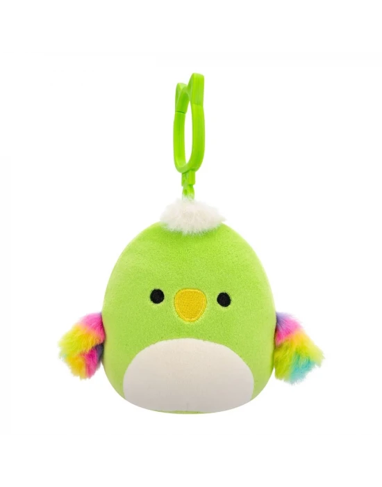 Squishmallows Papağan Wolfe 9 cm Klipsli CP00483