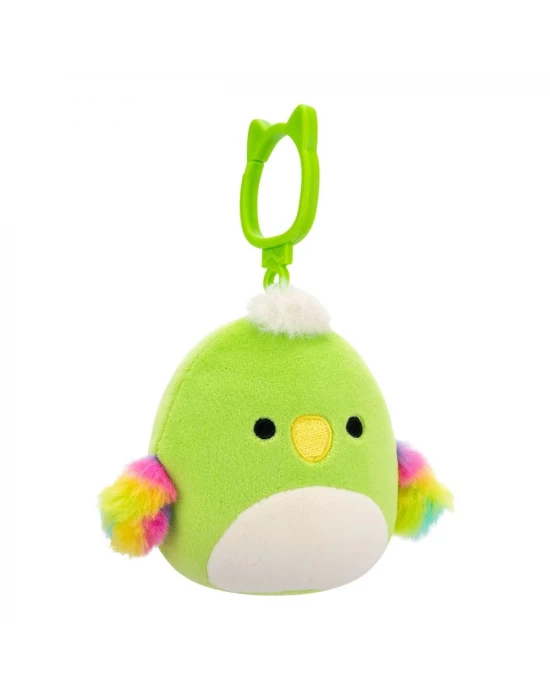 Squishmallows Papağan Wolfe 9 cm Klipsli CP00483