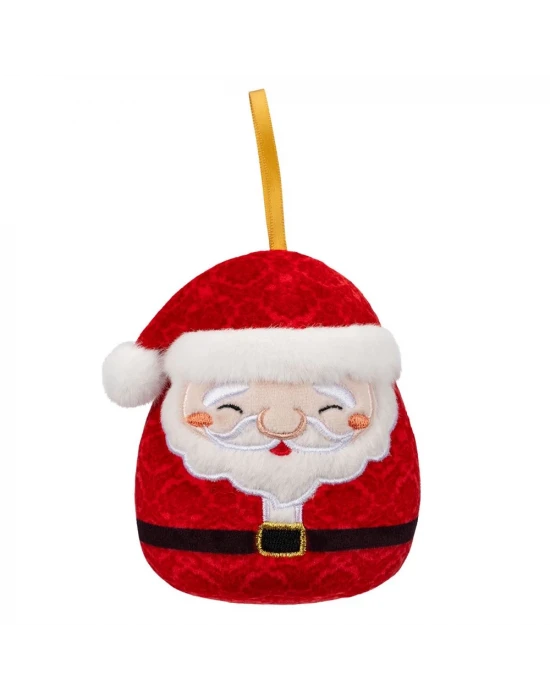 Squishmallows Yılbaşı Süsü - Noel Baba Nick 10 cm