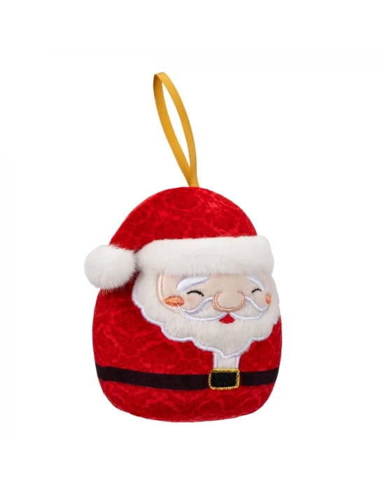 Squishmallows Yılbaşı Süsü - Noel Baba Nick 10 cm