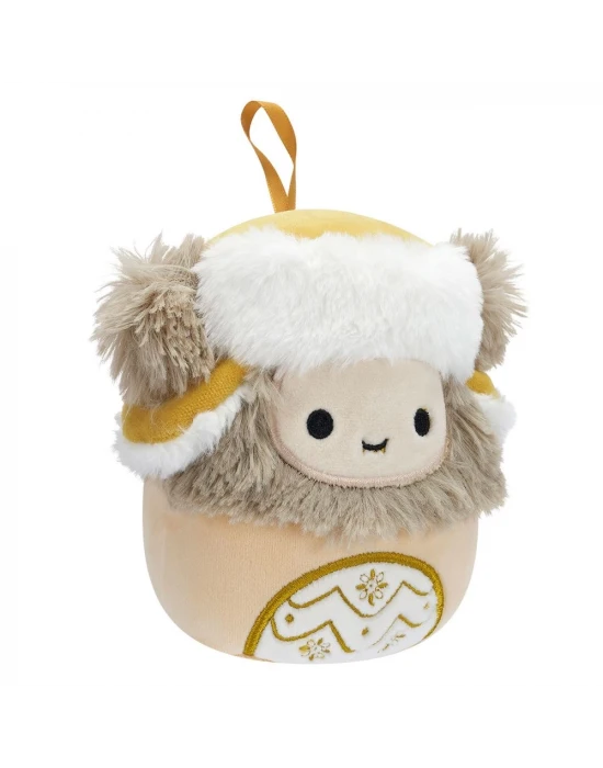 Squishmallows Yılbaşı Süsü - Yeti Dray 10 cm