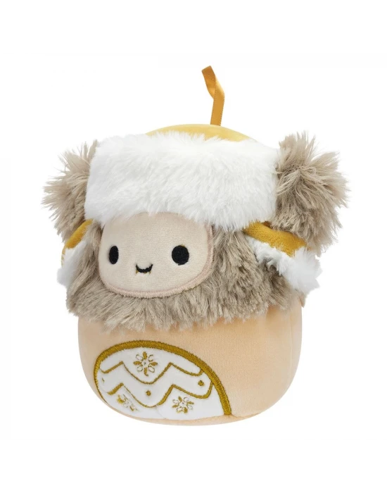 Squishmallows Yılbaşı Süsü - Yeti Dray 10 cm