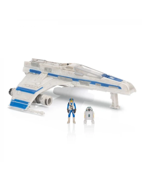 Star Wars E-Wing Araç ve Mikro Figür Set SWJ0147