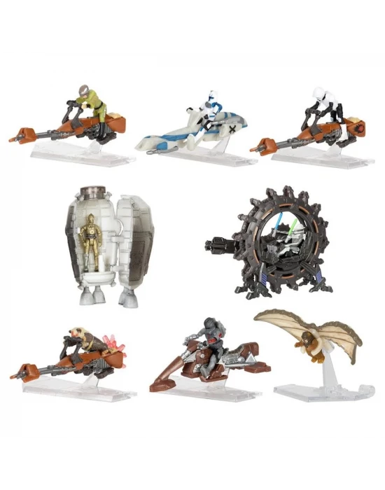 Star Wars Mikro Figür ve Araç Mini Sürpriz Paket Seri 4 SWJ0072