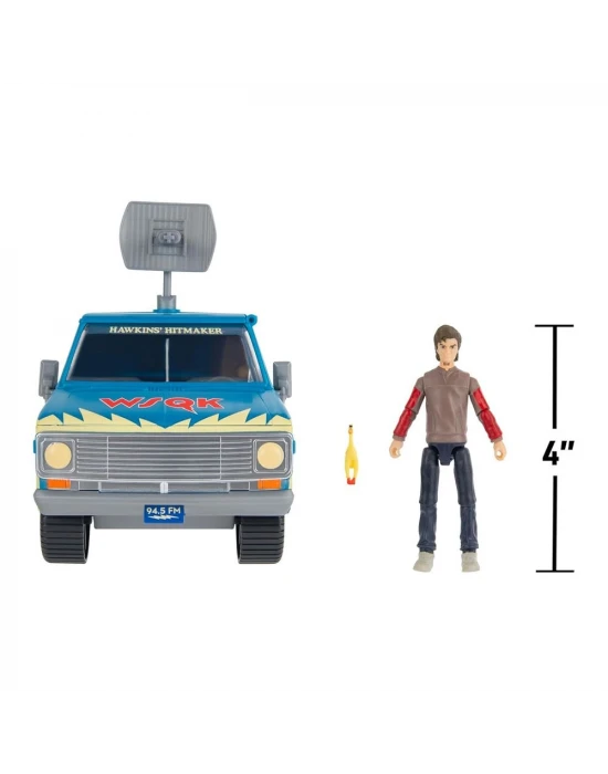 Stranger Things Steve Figür ve Squawk Araç Set STRT0073