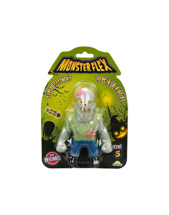 Sunman Monster Flex Uzayan Süper Esnek Figür S5 15 cm Zombie