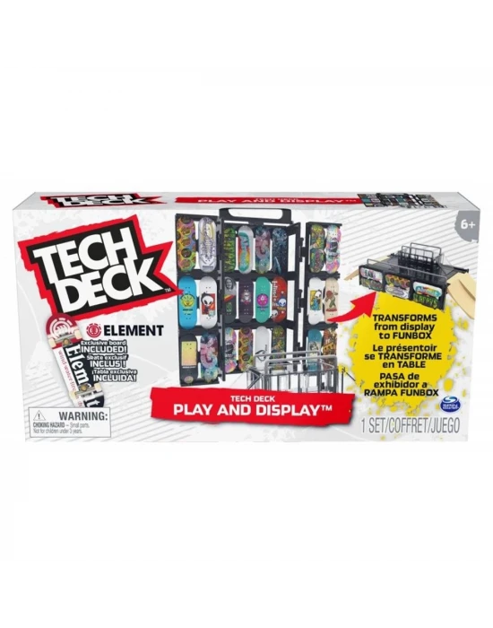 Tech Deck Dönüşebilen Kaykay Mağazası Oyun Seti
