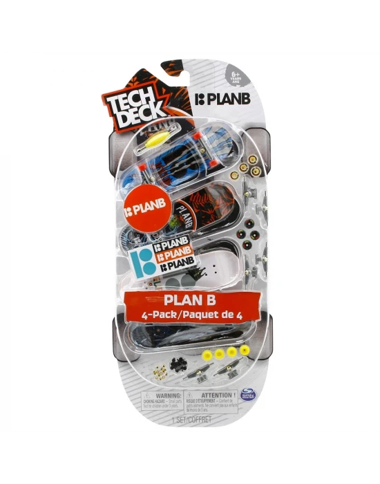 Tech Deck Plan B Dörtlü Paket