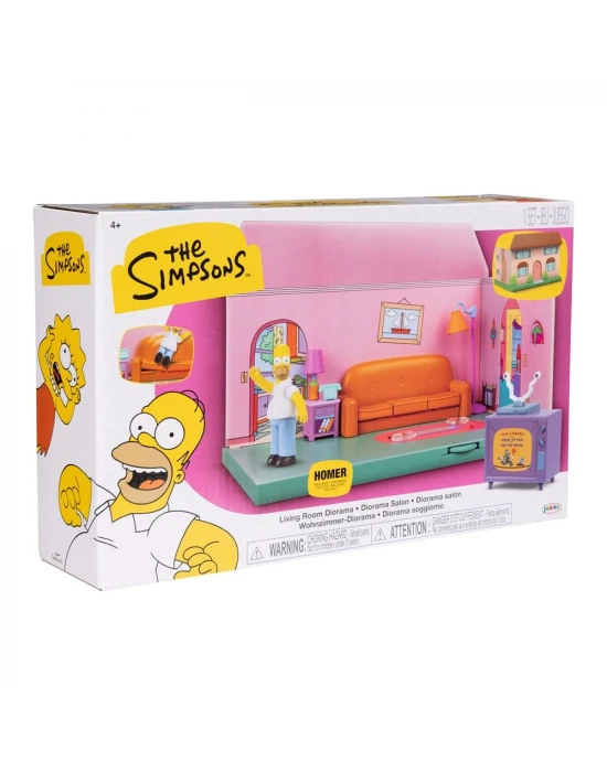 The Simpsons Oturma Odası Figür ve Oyun Seti 17556