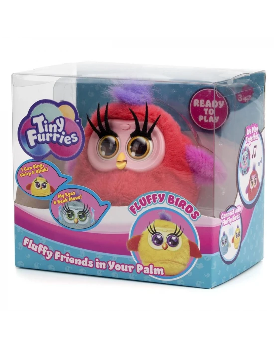 Tiny Furies Fluffy Birds - Mercan