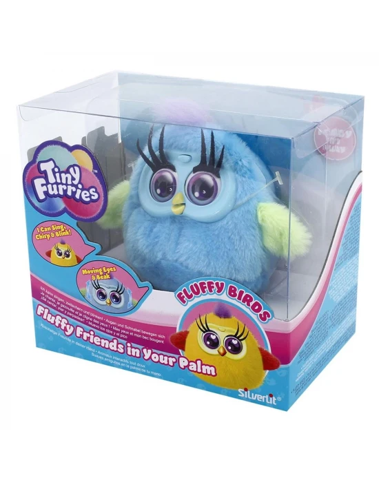 Tiny Furies Fluffy Birds - Turkuaz