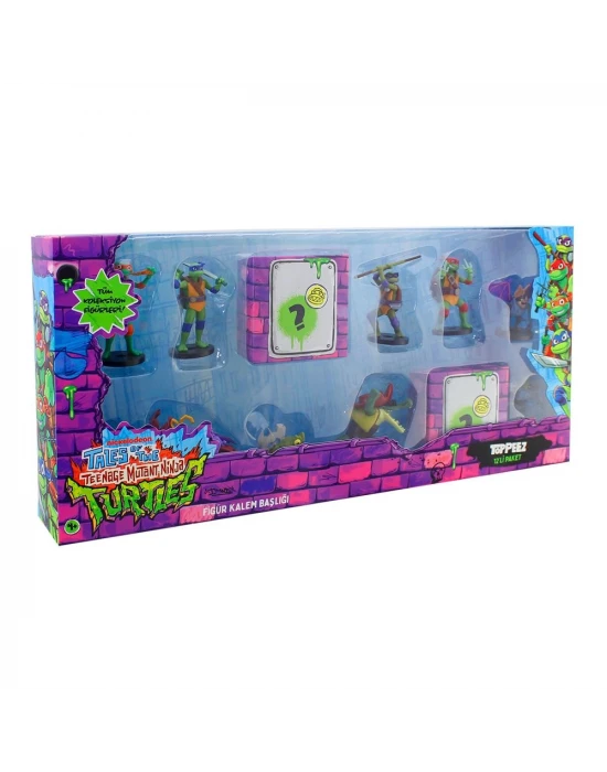 TMNT Figürlü Kalem Başlığı 12li Paket Model 2 NT2080
