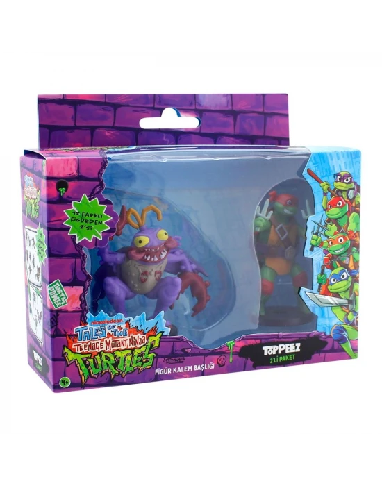 TMNT Figürlü Kalem Başlığı 2li Paket Model 1 NT2015