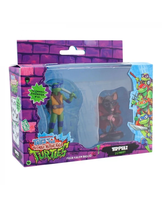TMNT Figürlü Kalem Başlığı 2li Paket Model 2 NT2015