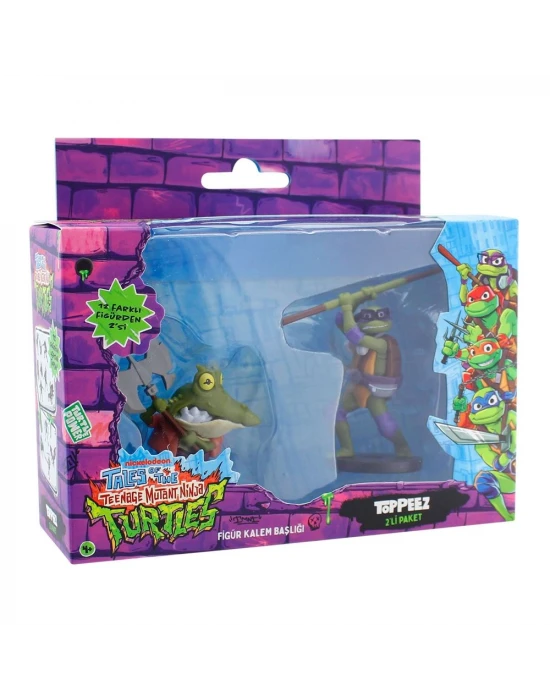 TMNT Figürlü Kalem Başlığı 2li Paket Model 3 NT2015