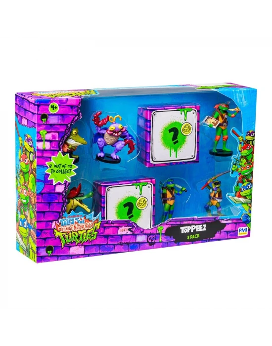TMNT Figürlü Kalem Başlığı 8li Paket Model 2 NT2070