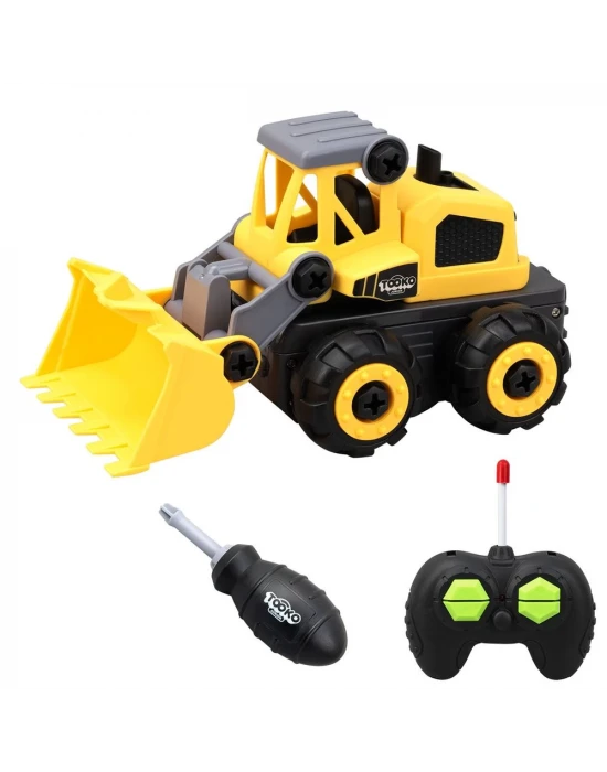 Tooko İlk İnşaat Aracım Uzaktan Kumandalı - Buldozer 81301