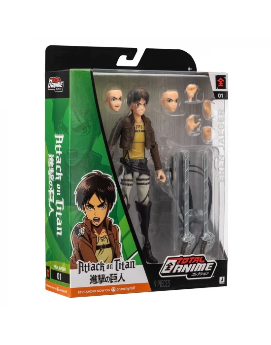 Total Anime 16 cm Aksiyon Figür 01 - EREN JAEGER