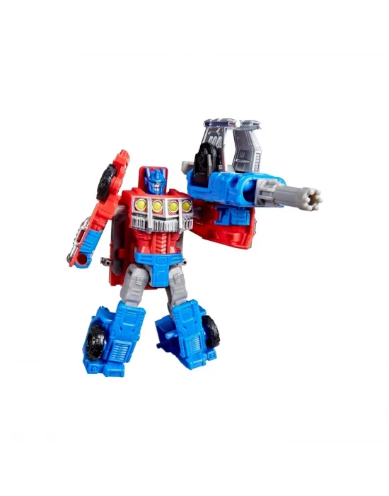 Transformers Cyberworld Armored Cyber Changers Optimus Prime G1054