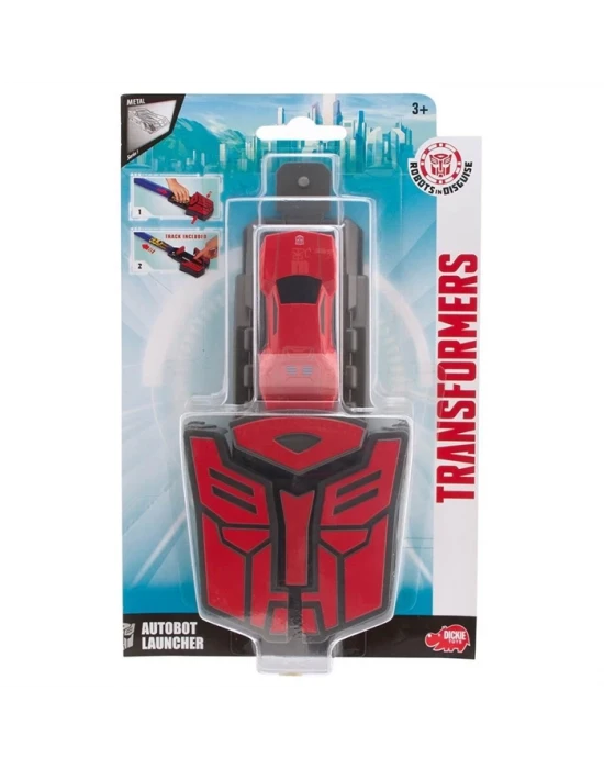 Transformers Kırmızı Autobot Fırlatıcı Oyun Seti