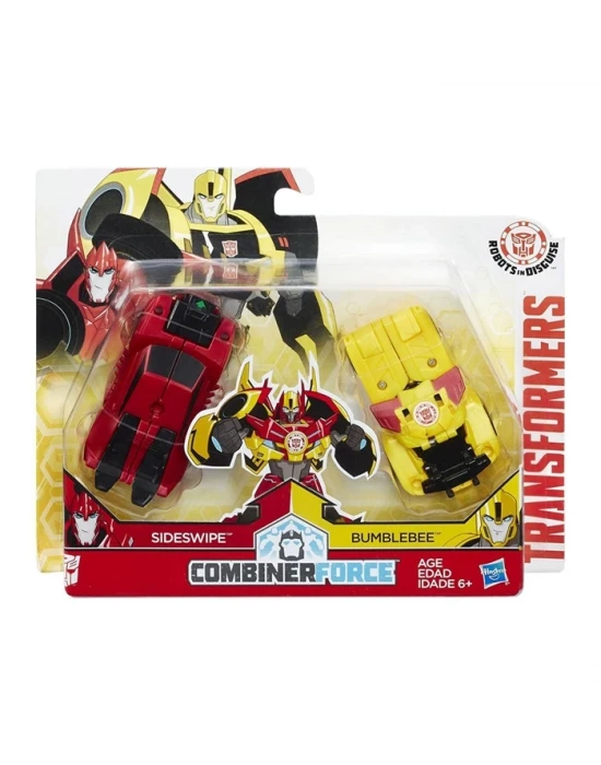 Transformers RID Combiner Force Sideswipe Ve Bumblebee