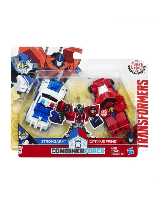 Transformers RID Combiner Force Strongarm Ve Optimus Prime