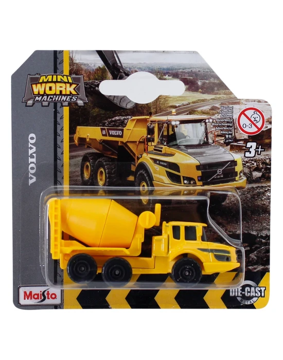 Maisto Volvo 7,5 cm Araçlar - Beton Mikseri