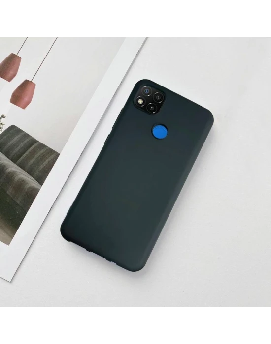 Xiaomi Redmi 9C Lansman Likid Silikon Kamera Korumalı Kılıf