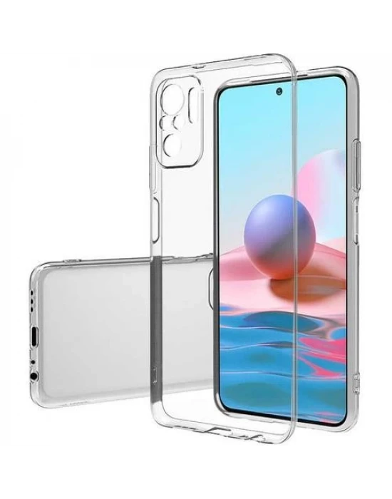 Xiaomi Redmi Note 10 4g Tıpalı Şeffaf Silikon
