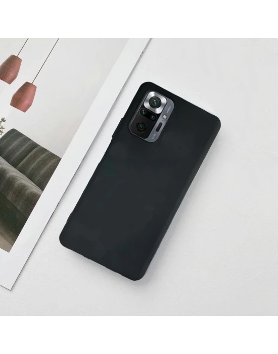 Xiaomi Redmi Note 10 Pro Lansman Likid Silikon Kamera Korumalı Kılıf