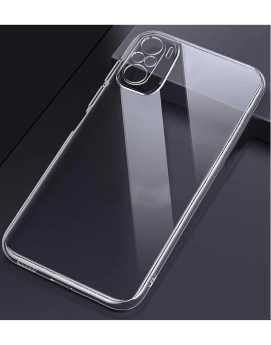 Xiaomi Redmi Note 10S- Redmi Note 10 4G Tıpalı Kamera Korumalı Şeffaf Silikon Kılıf