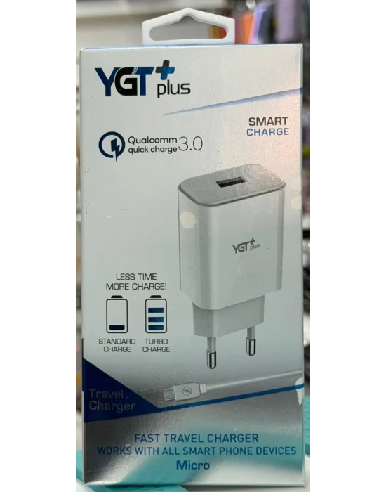 YGT+Mİ9 QUİCK3,0 15W MİKRO ŞARJ ALETİ