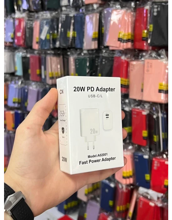 Ygt USB-C-L 2 Çıkışlı 20W Şarj Adaptörü