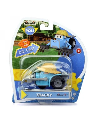 Robocar Poli Metal Araç Karakter Figürler - Tracky