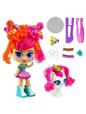 Silverlit Curli Girls Bebek ve Hayvan 2li Set - Mei Li ve Lulu