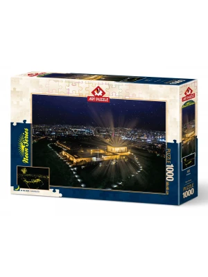 Art Puzzle Anıtkabir 1000 Parça Neon Puzzle