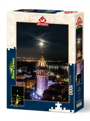 Art Puzzle Galata Kulesi 1000 Parça Neon Puzzle