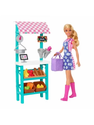 Barbie Çiftçi Pazarı Oyun Seti