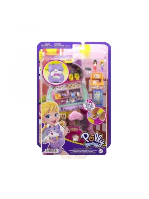 Polly Pocket Kedili Suşi Dükkanı Kompakt Oyun Seti