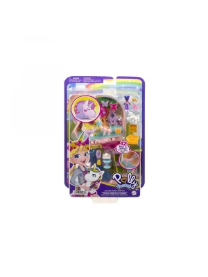 Polly Pocket Tek Boynuzlu At Ormanı Kompakt Oyun Seti