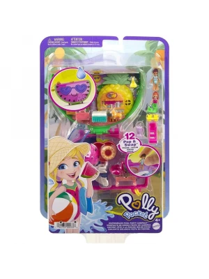 Polly Pocket Karpuzlu Havuz Partisi Kompakt Oyun Seti