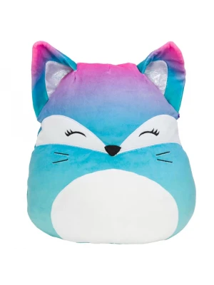 Squishmallow Pembe Mavi Tilki Vickie 20 cm