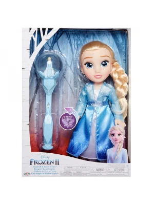Frozen 2 Müzikli Asalı Elsa Bebek 35 cm