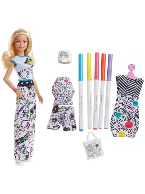 Barbie Crayola İle Kıyafet Tasarla Oyun Seti FPH90