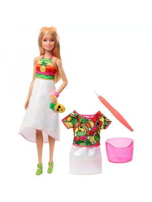 Barbie Crayola Mevyeli Tasarım Bebeği